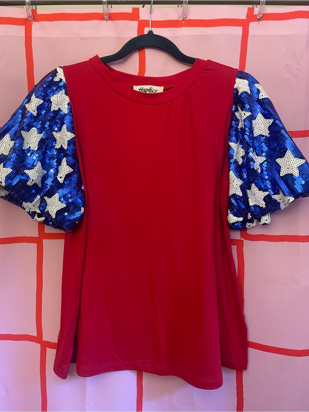 4th of July Sequin Top